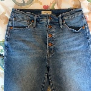 Madewell High Rise Skinny Jeans